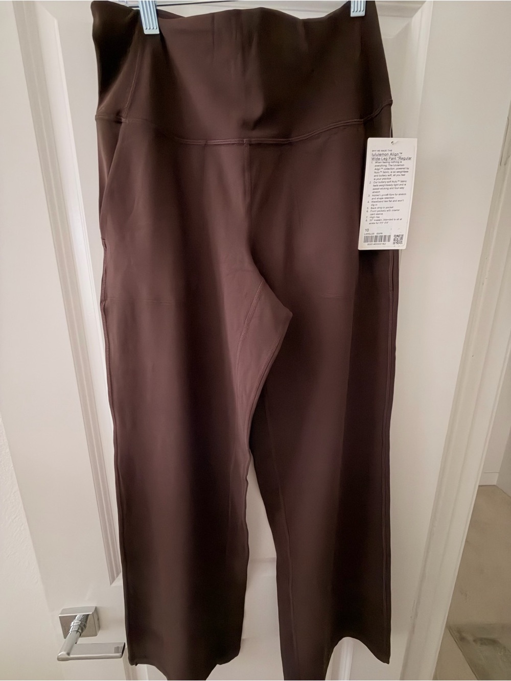 NWT Lululemon Align Wide-Leg Pant *Regular Wide-Leg Pants in Brown Size 10